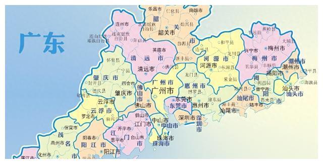 广东省各个行政地区的简称及其特色概述